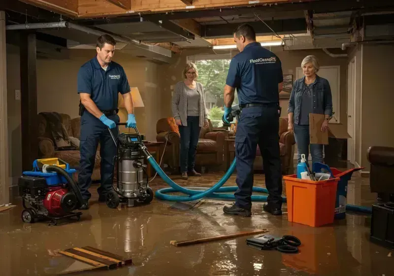 Basement Water Extraction and Removal Techniques process in Yeadon, PA